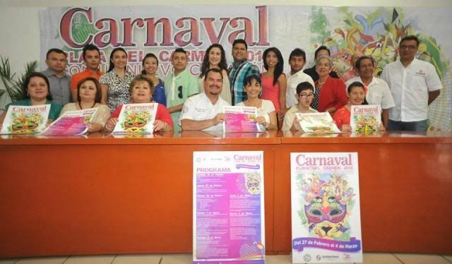 Carnaval 2014 Playa del Carmen