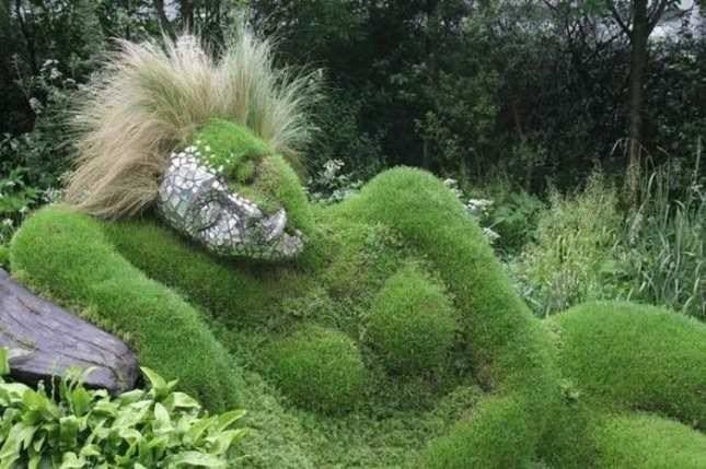 tạo hình cây cảnh topiary