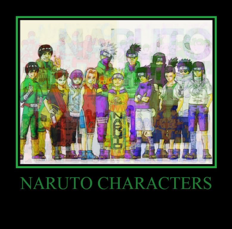 all naruto characters pictures. Naruto characters Image