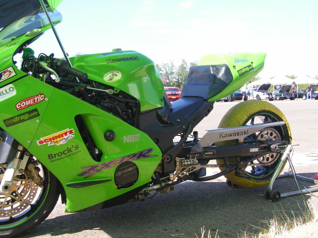 zx12 drag tank and seat DRAGBIKE
