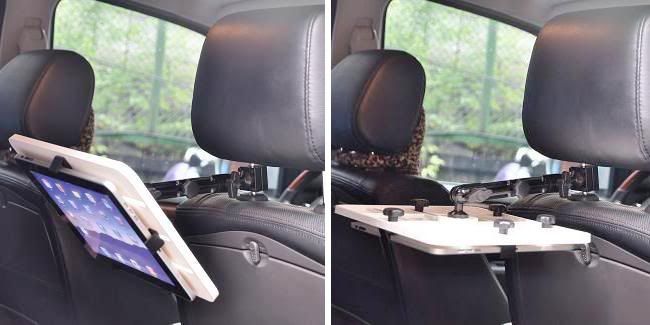 iPad Car Headrest Mount Adjustments