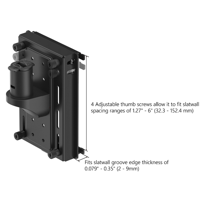 Compatible Slat Walls for Cotytech Slat Wall Mounts