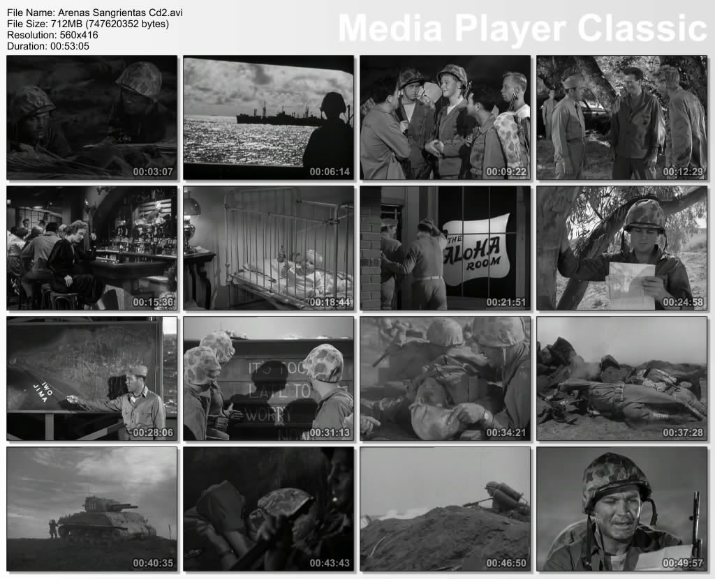 Arenas sangrientas (1949) | Imagenes, secuencas de la película