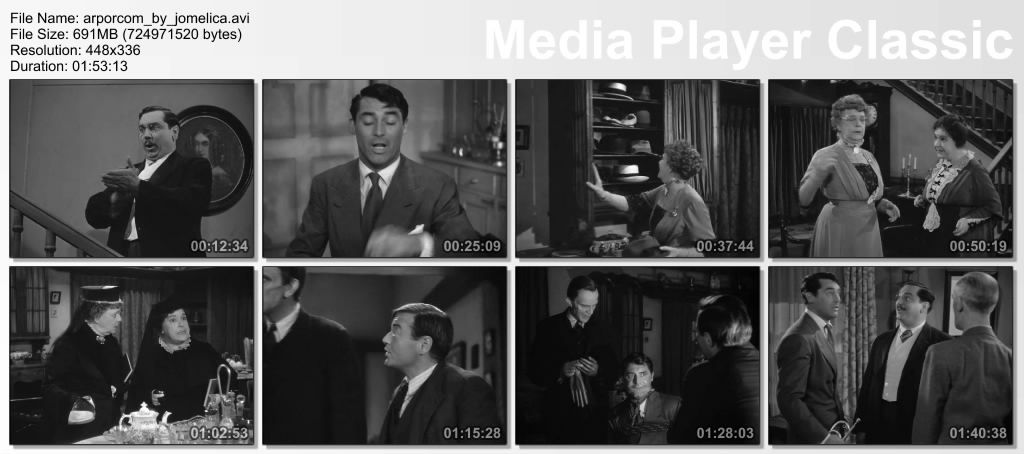 arsenicoporcompasioncapt - Arsenico por compasion Dvdrip Español (1944) Comedia