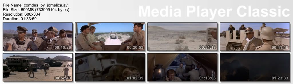 comandoseneldesiertocapt - Comando en el desierto (1971) [DvdRip] [Español] [Bélica]