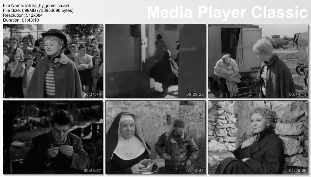 lastradacapt zpscc43e9ab - La Strada (1954) [DvdRip] [Español] [Drama]