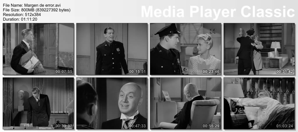 margendeerrorcapt - Margen de error (1943) [DvdRip] [Dual Esp/Ing] [Drama|Nazismo]