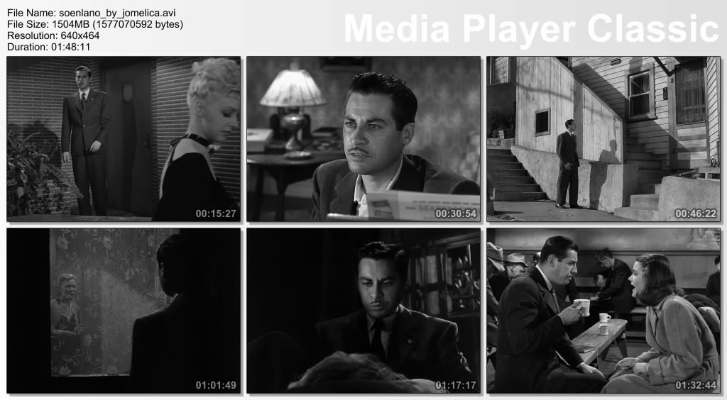 soloenlanochecapt zpsdde26c5a - Solo en la noche (1946) [DvdRip] [Dual Esp/Ing] [Cine Negro]