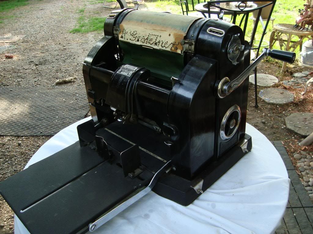 Antique Gestetner Cyclostyle duplicating machine Free Shipping USA and