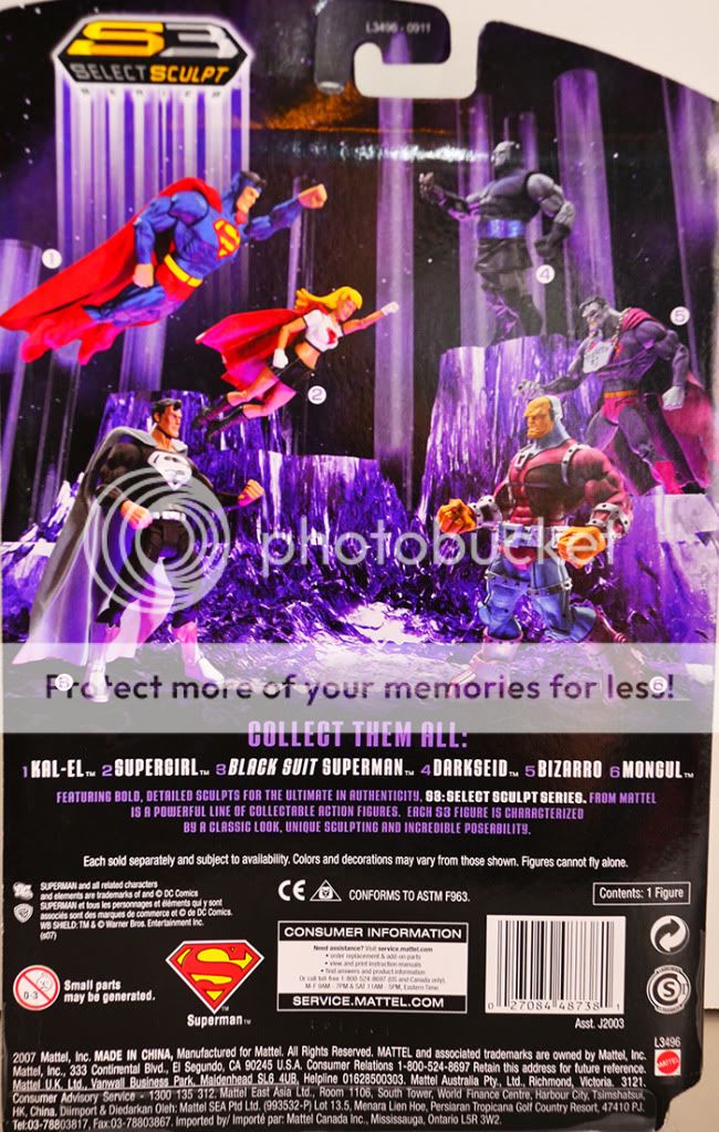 DC Super Heroes 2007 Cyborg Superman Action Figure RARE